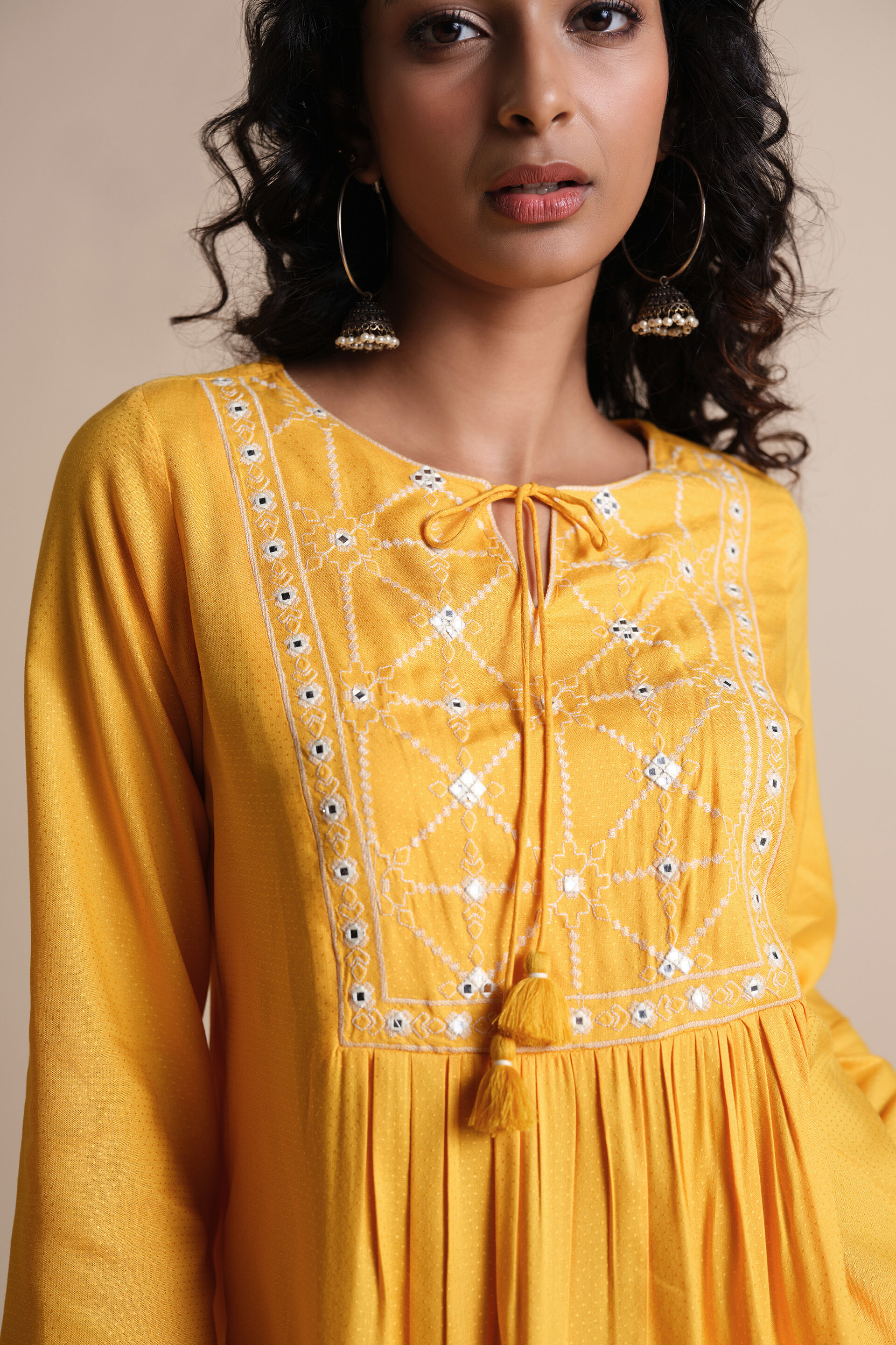 Asiya Top, Mustard, image 5